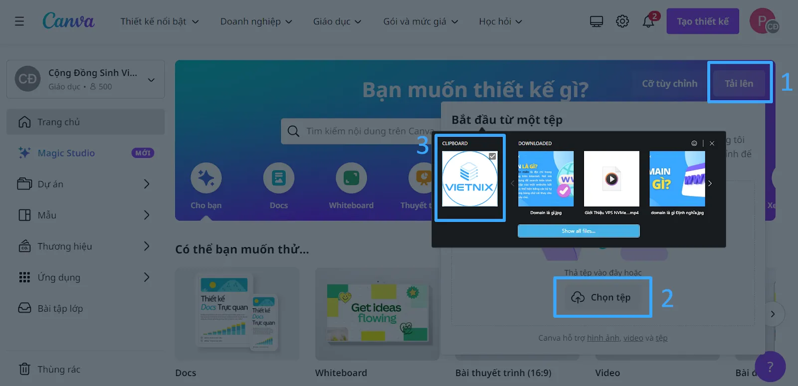 Canva – Website tách nền ảnh online chất lượng cao