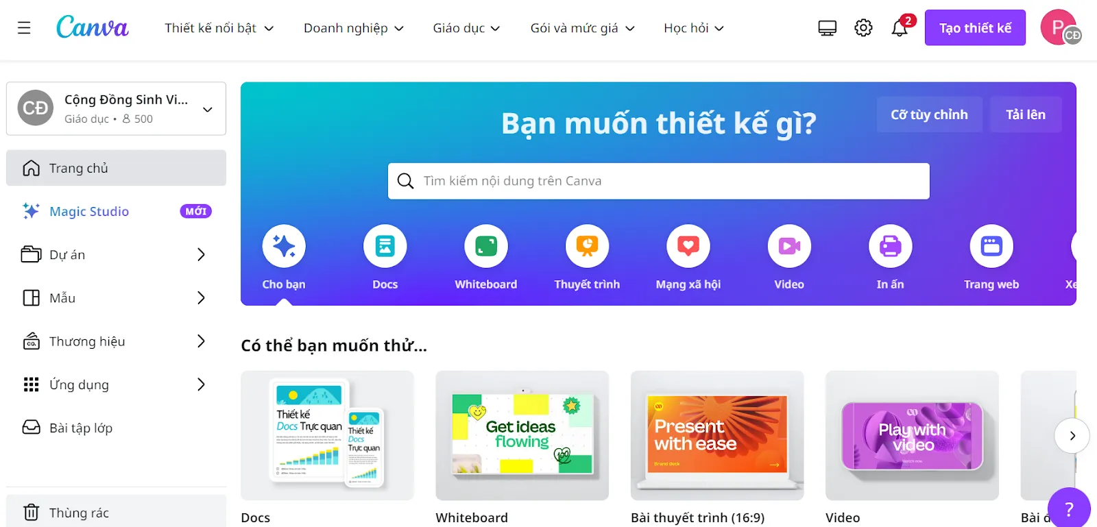 Canva – Website tách nền ảnh online chất lượng cao