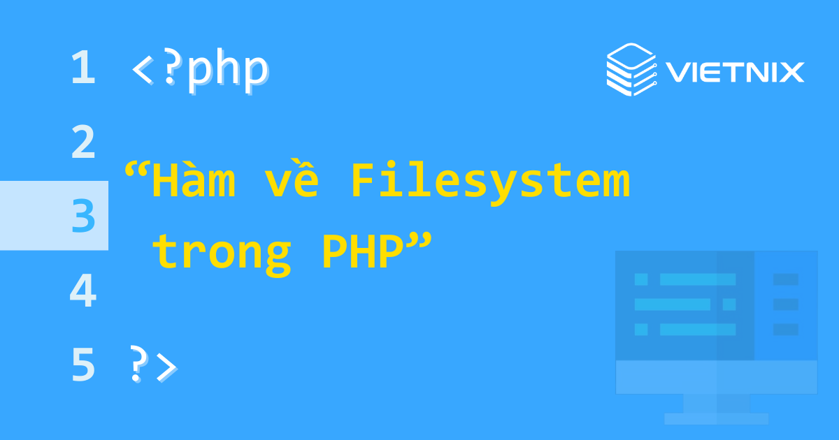 Tổng quan các hàm về Filesystem trong PHP 5 Hàm về Filesystem trong PHP