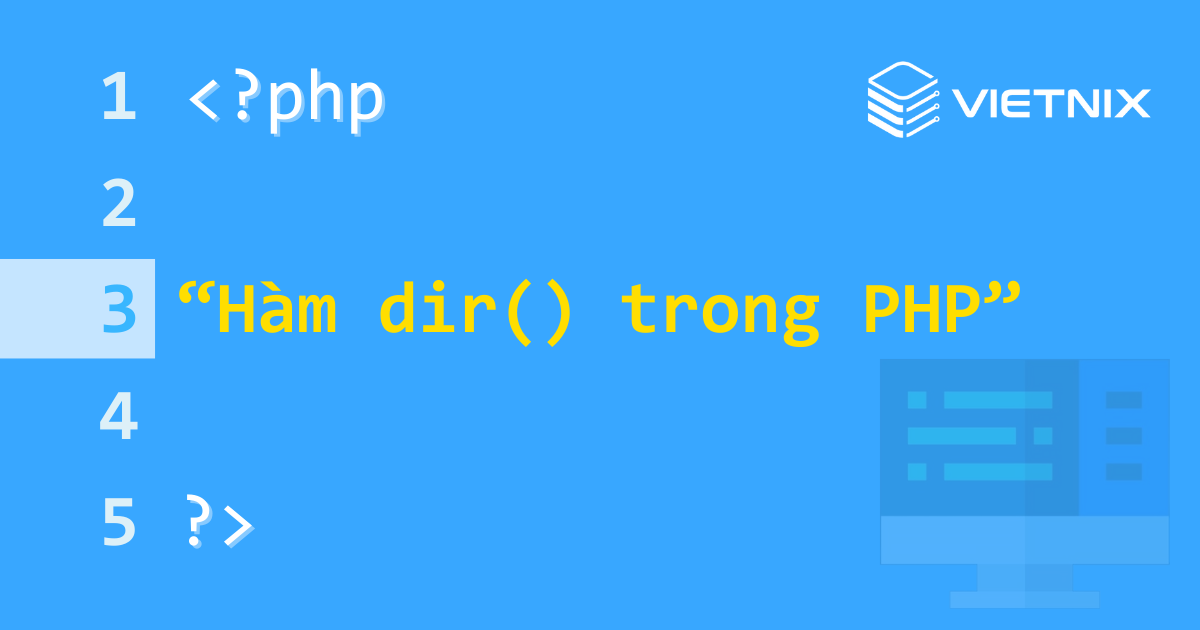 Hàm dir() trong PHP