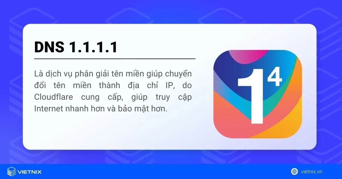 DNS 1.1.1.1 là gì?