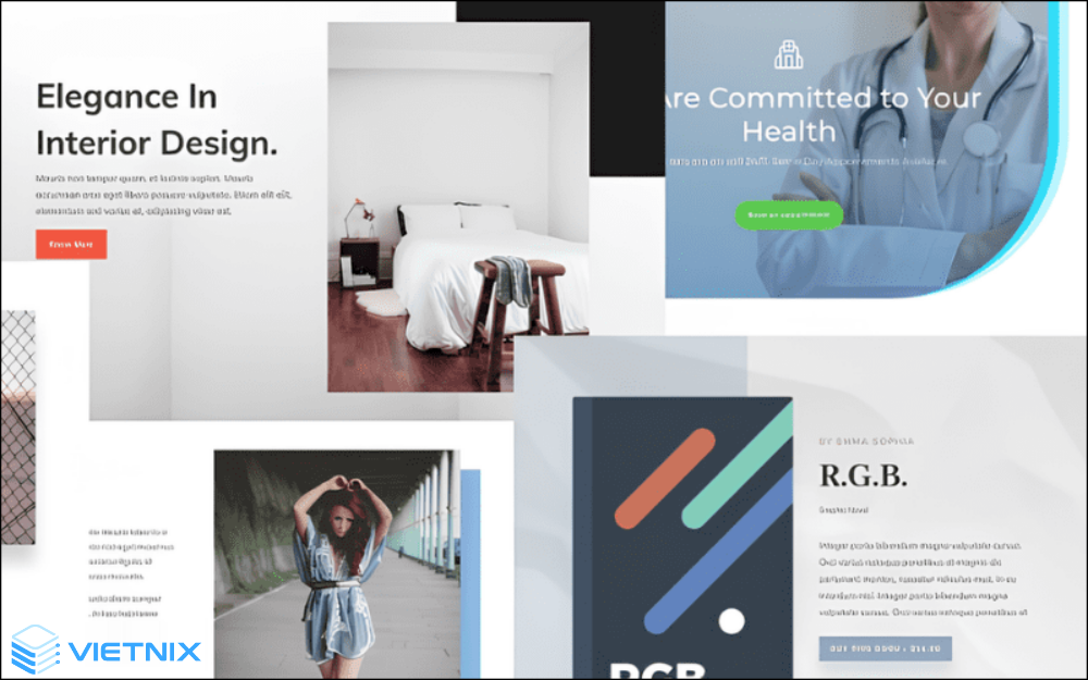 Bố cục thiết kế dạng lưới