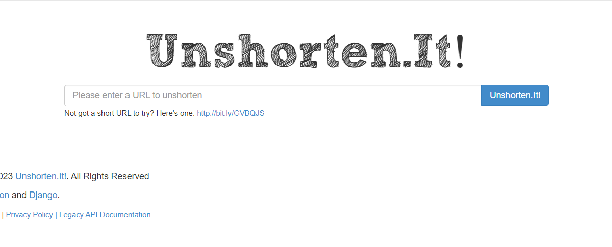 Công cụ kiểm tra website UnShorten.it