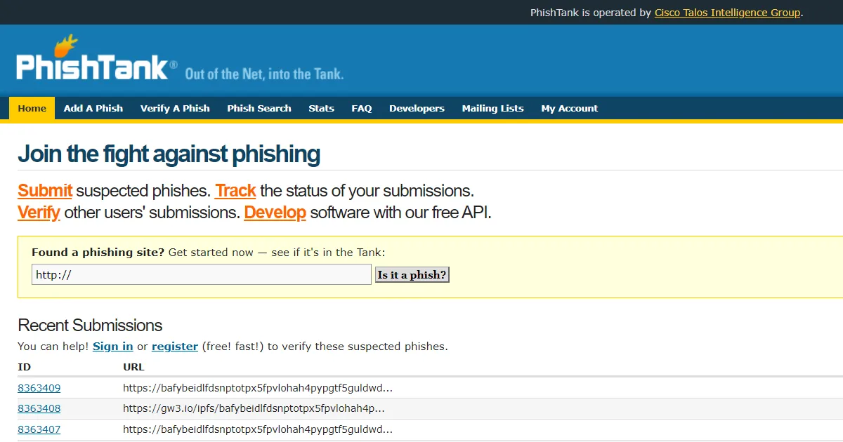 Tổng hợp 7 cách kiểm tra website viết bằng ngôn ngữ gì nhanh chóng nhất 51 Công cụ kiểm tra website PhishTank