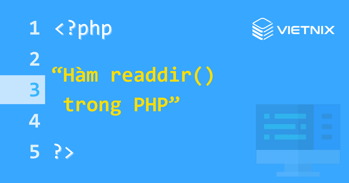 Tìm hiểu về hàm readdir() trong PHP 5 Hàm readdir() trong PHP