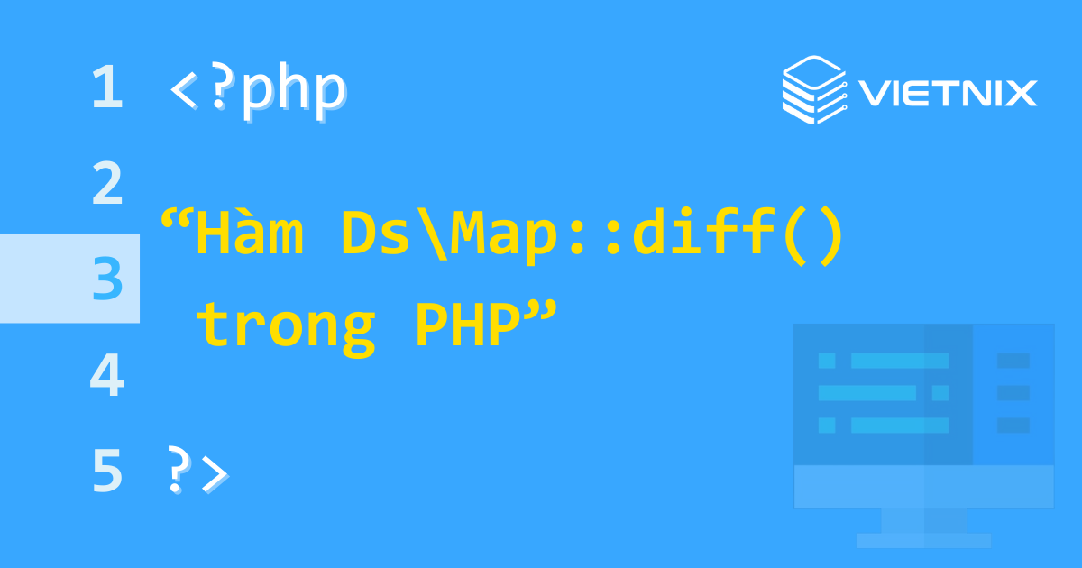 Hàm Ds\Map::diff() trong PHP