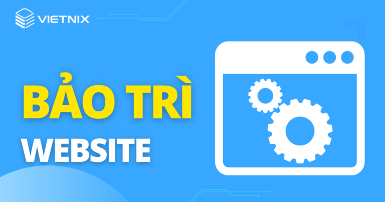bảo trì website