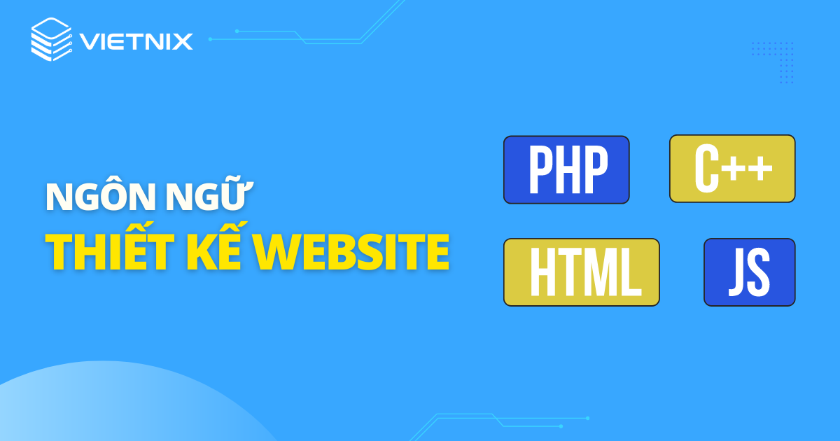 ngôn ngữ thiết kế website