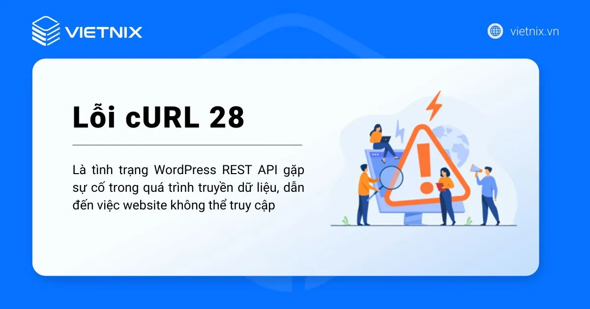 Lỗi cURL 28 trong WordPress