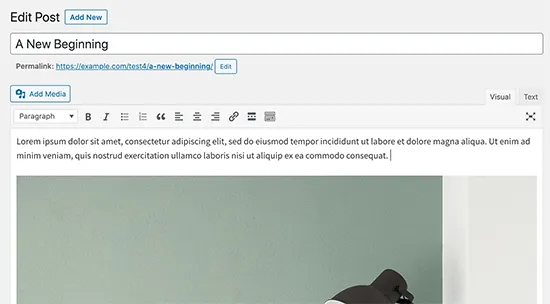 Classic editor Trình soạn thảo WordPress Classic
