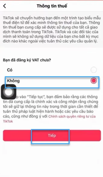 Điều kiện bật kiếm tiền trên TikTok và cách bật kiếm tiền nhanh nhất 52 Khai thuế