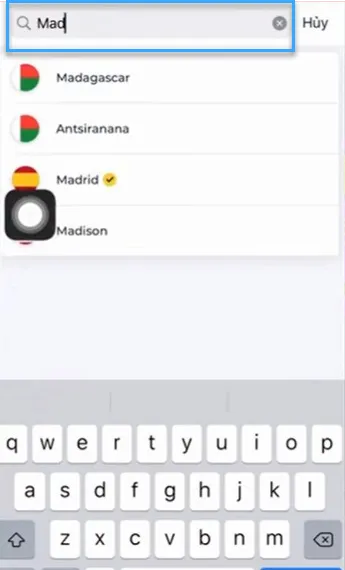 Điều kiện bật kiếm tiền trên TikTok và cách bật kiếm tiền nhanh nhất 41 Tìm kiếm địa điểm đã lựa chọn trước đó