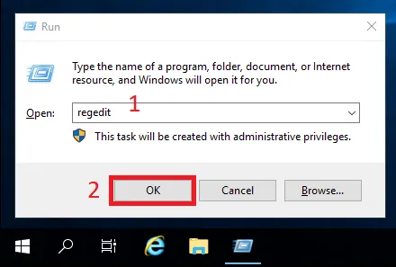 Cách cấu hình NTP Server trên Windows Server 2019 33 Mở Registry Editor