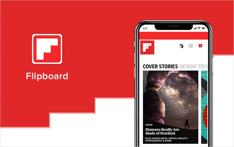 Flipboard – Mạng xã hội tóm tắt tin tức