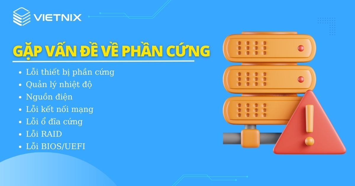 Gặp vấn đề về phần cứng