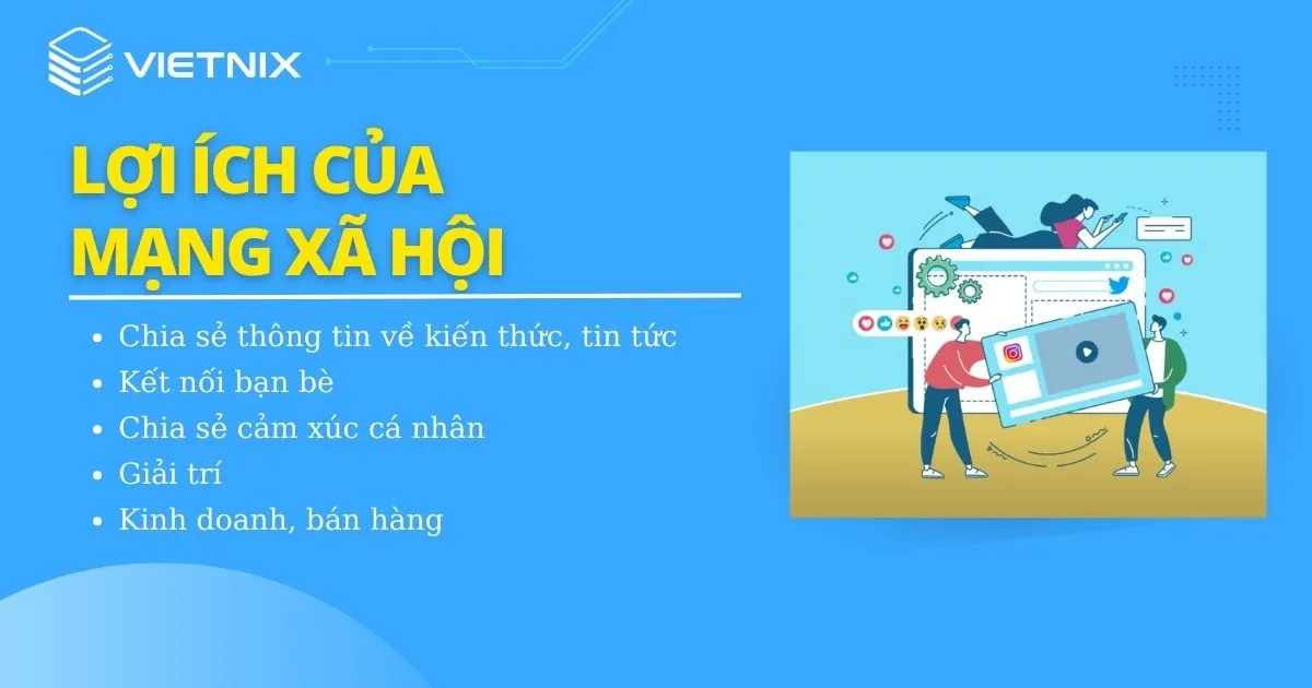 Lợi ích của mạng xã hội