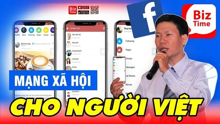 Mạng xã hội Biztime