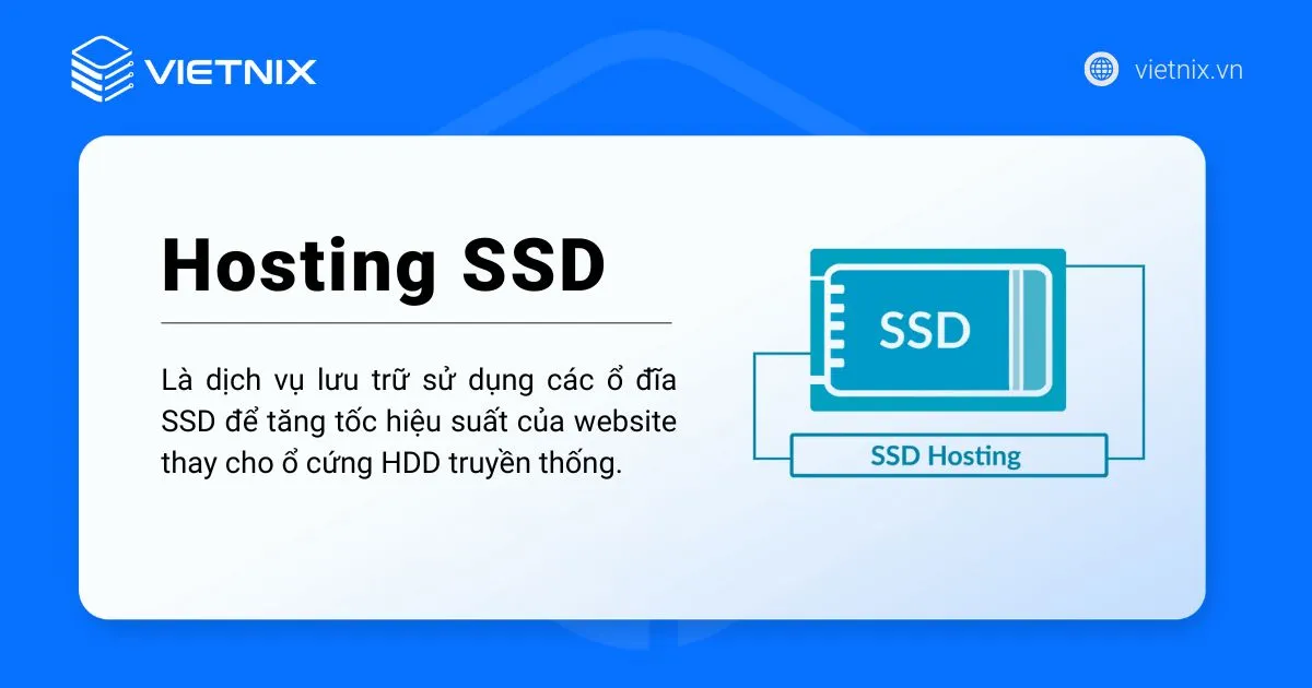 Hosting SSD là gì