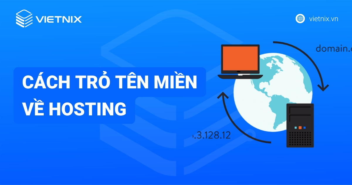 Cách trỏ tên miền về hosting bằng Nameserver & Record A