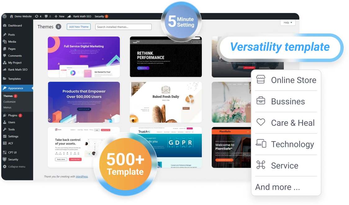 nhận theme bản quyền khi thuê vps amd vietnix