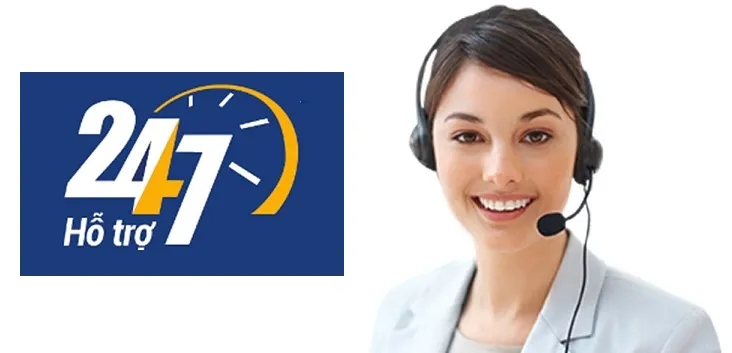 Đội ngũ hỗ trợ nên hoạt động 24/7/365 và có thể liên hệ qua chat, điện thoại, email, ticket