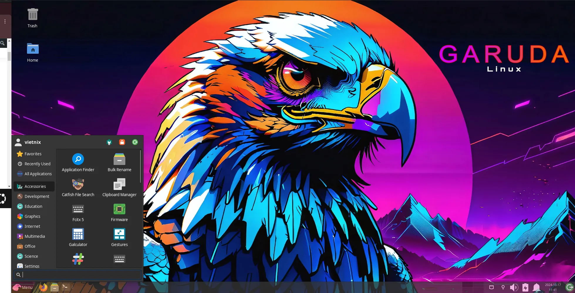 a colorful eagle with mountains and a sunset