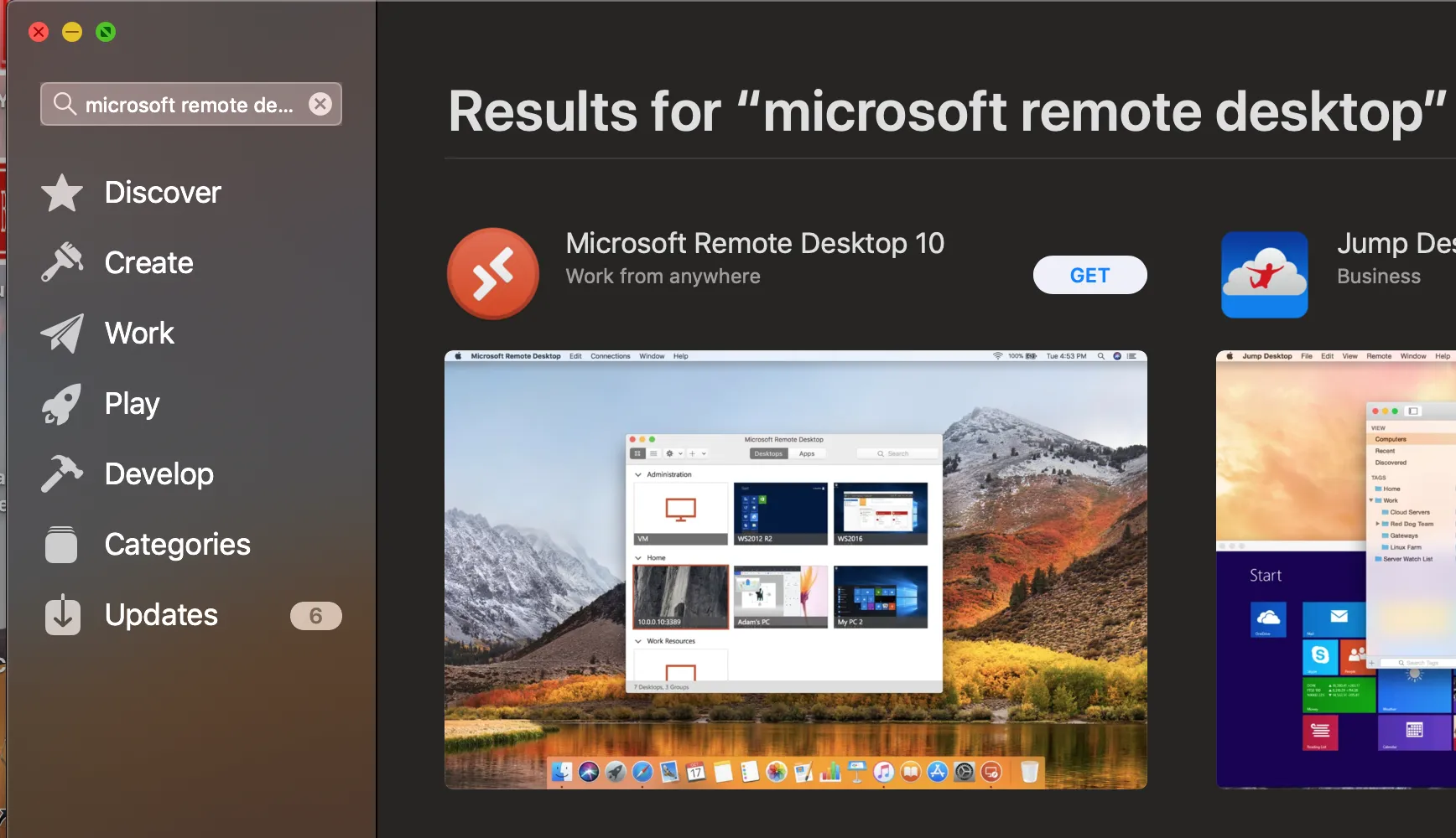 Hỗ trợ Remote Desktop