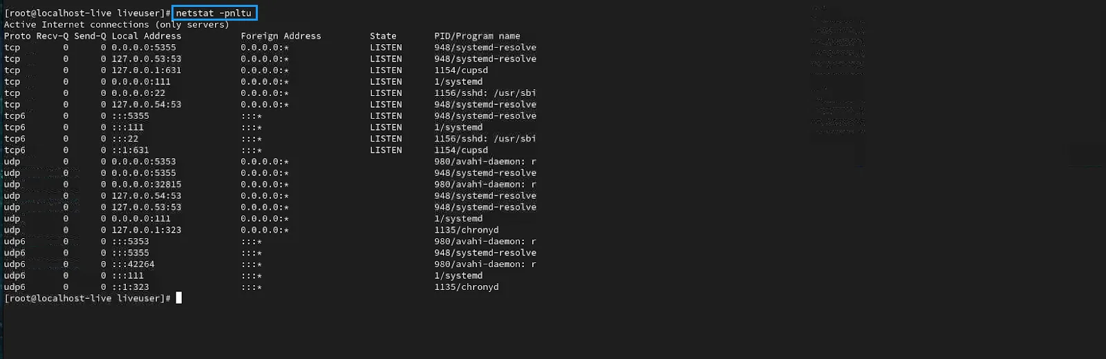 Kiểm tra cổng TCP và UDP