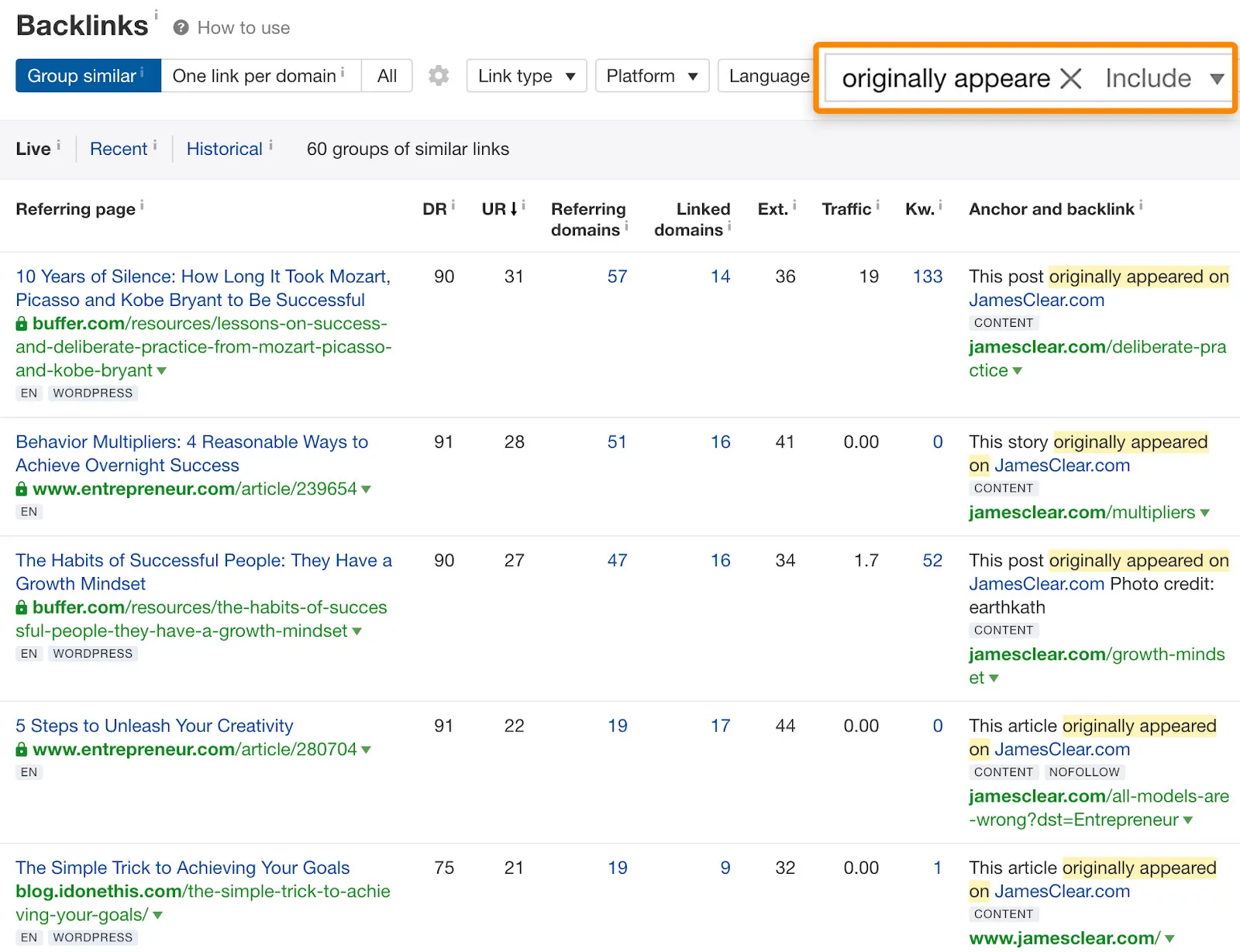 Sử dụng Site Explorer của Ahrefs