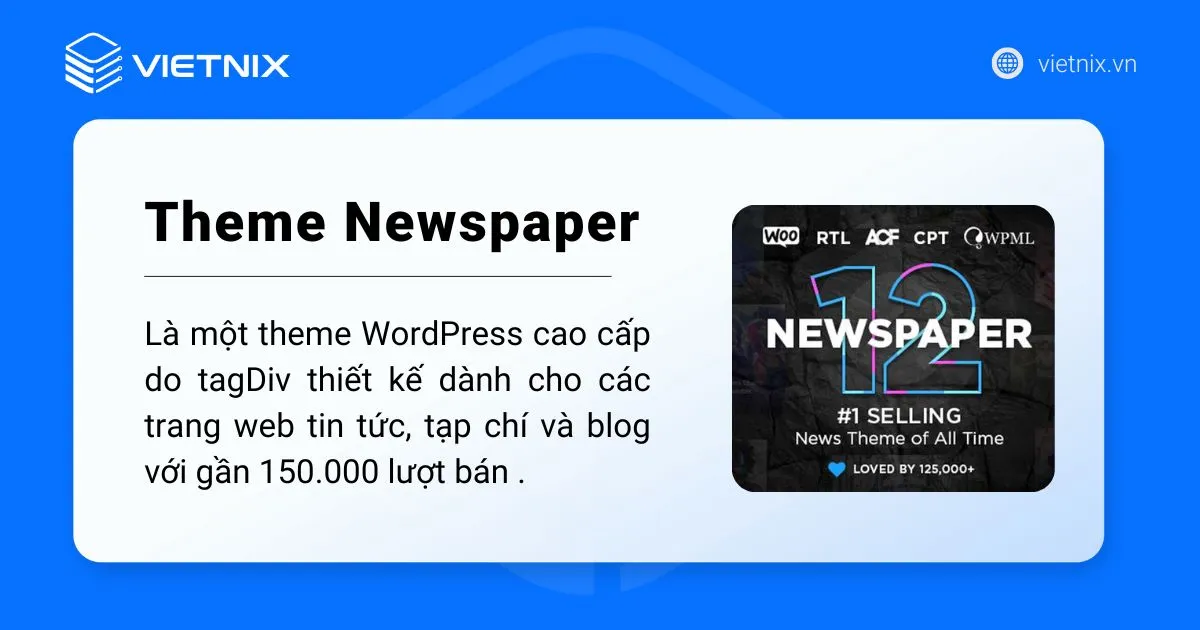 Khái niệm theme Newspaper