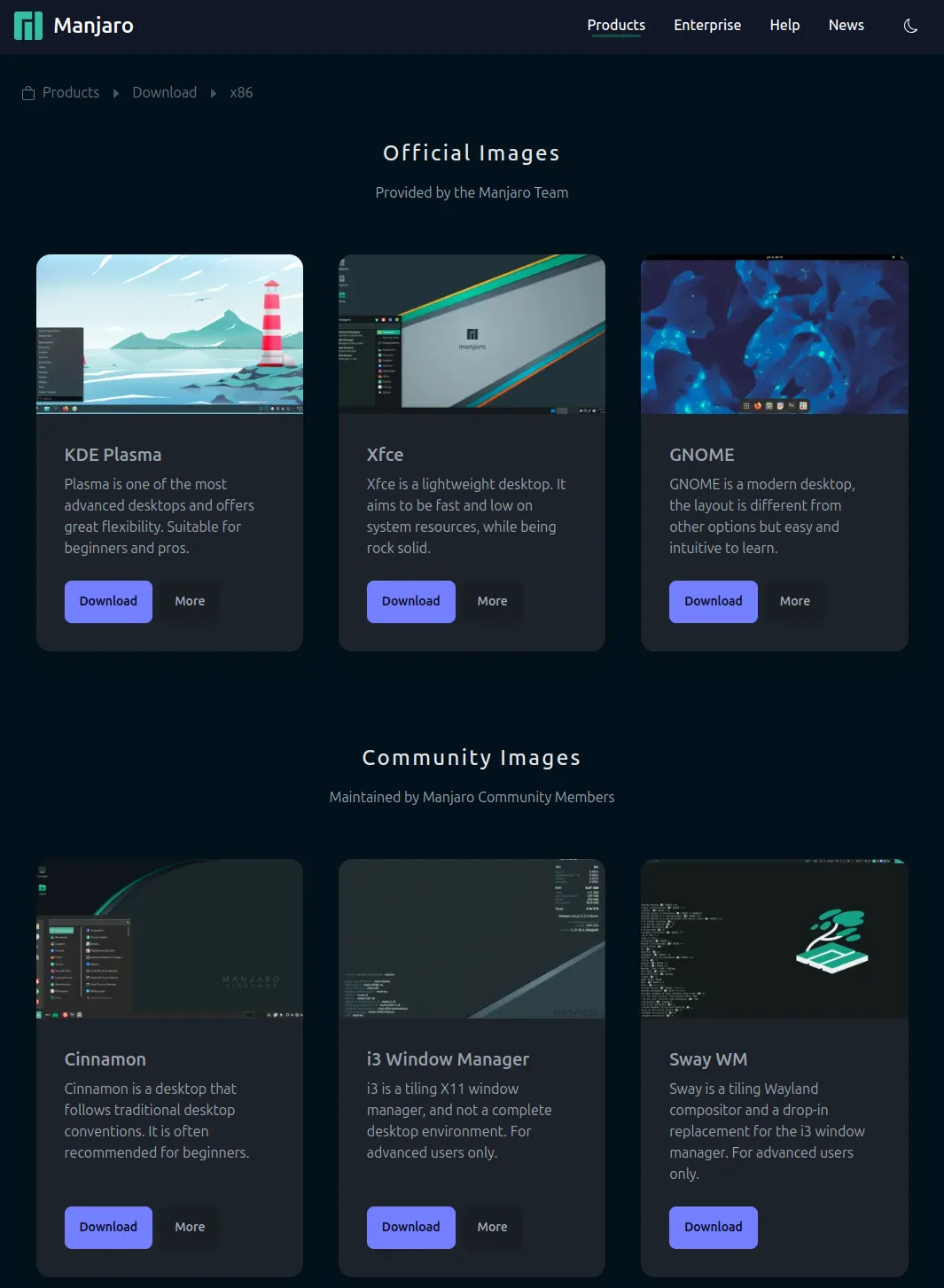 Hướng dẫn cài đặt Manjaro Linux cho PC 26 Các phiên bản được phát triển từ hãng và cộng đồng
