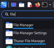 Tìm công cụ Files trong menu Activities