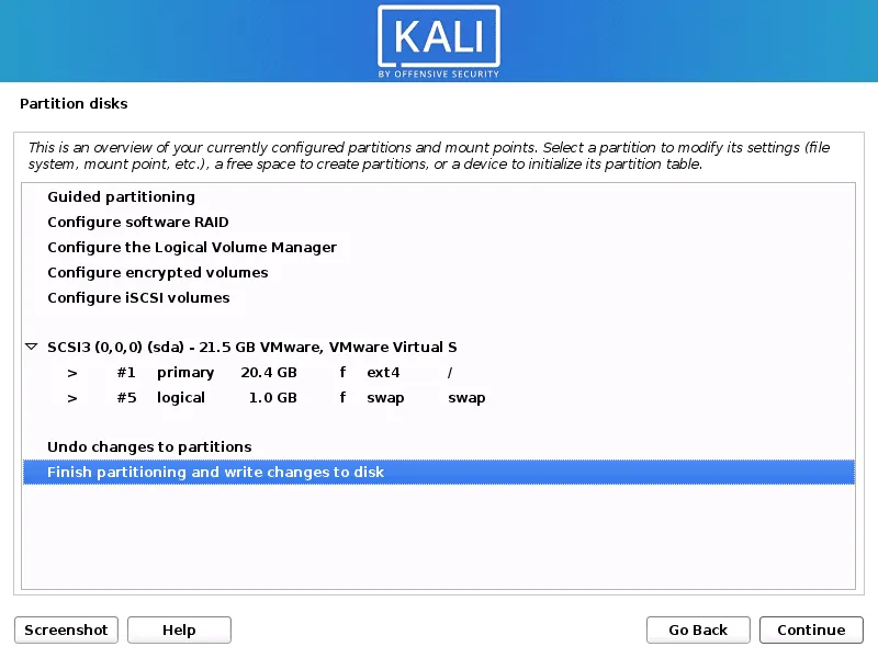 Hướng dẫn cài Kali Linux chạy song song với Windows 10 46 hinh 12