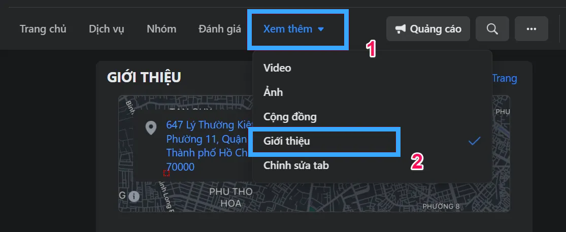 Trường hợp đã đổi tên người dùng