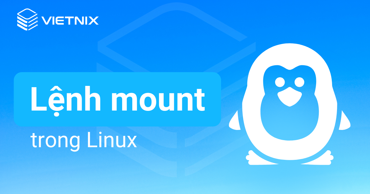 lệnh mount trong linux