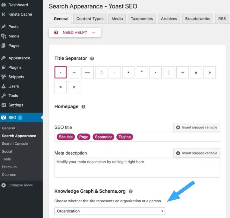 Chỉnh sửa dữ liệu tổ chức