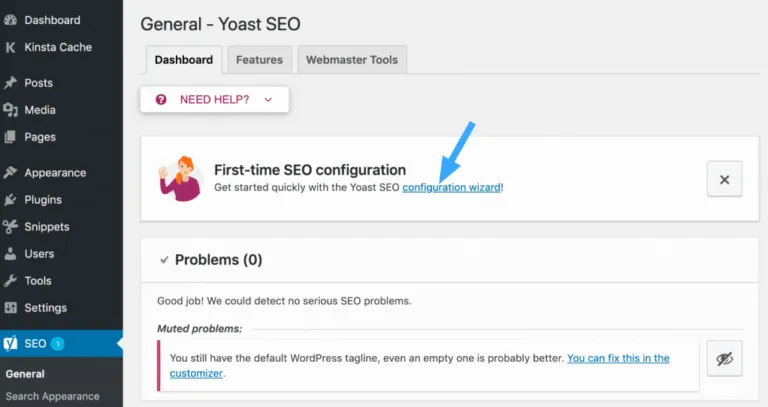 Nhấp vào Configuration Wizard