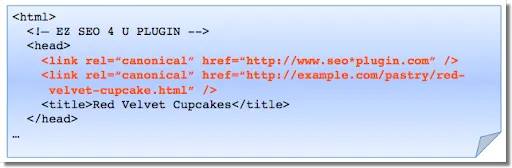 Dùng mã HTML rel=“canonical” để cài đặt Canonical