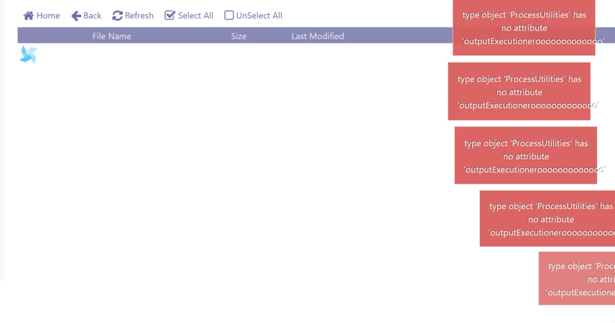 Lỗi khi mở File Manager trên CyberPanel