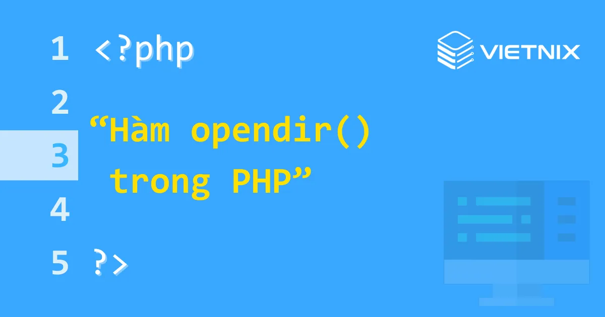 Tìm hiểu về hàm opendir() trong PHP 5 Ham opendir trong PHP la mot ham co san duoc su dung de mo mot directory handle