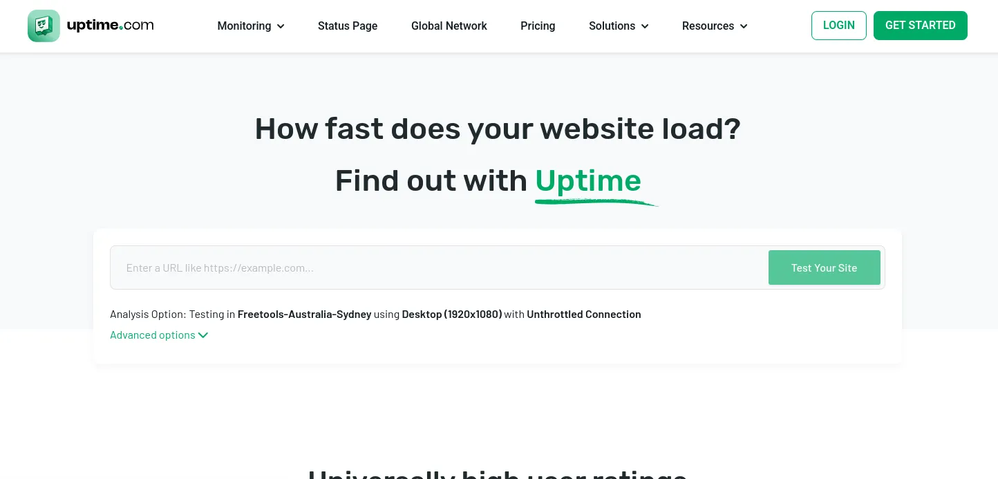 Uptime