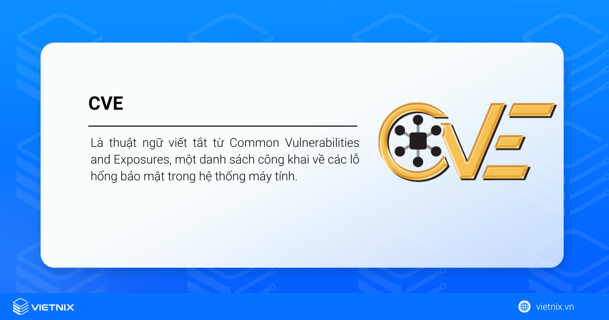CVE là gì? Đặc điểm, lợi ích và ảnh hưởng của CVE đến thệ thống bảo mật 14 CVE là gì?