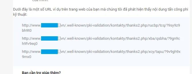 Vẫn còn thành phần độc hại, khiến xem xét thất bại