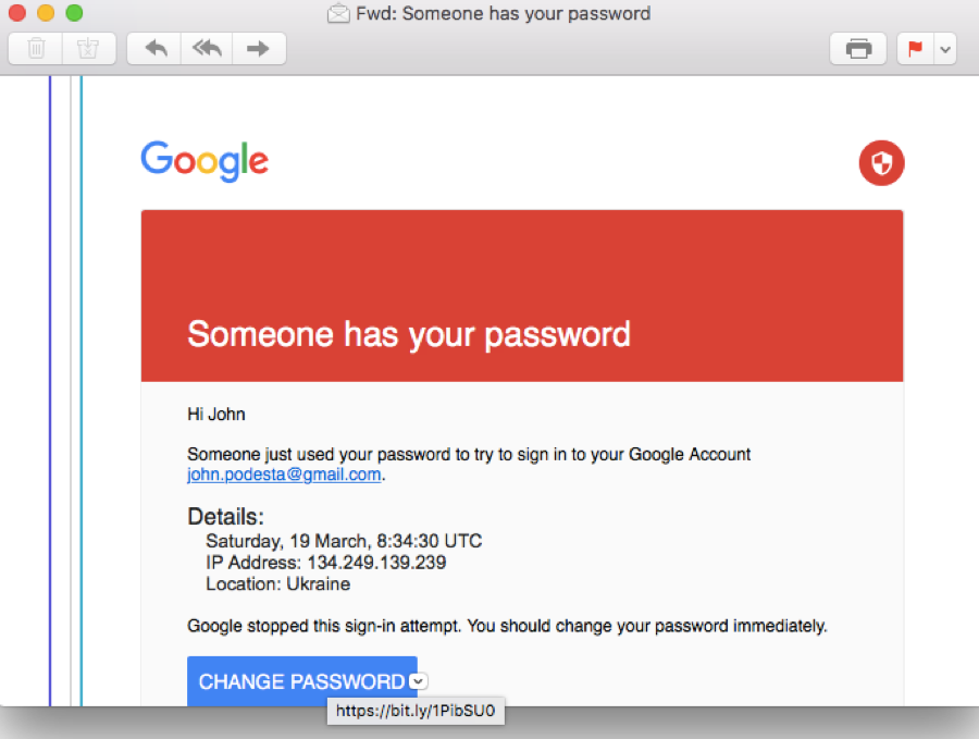 Một số cuộc tấn công Phishing tiêu biểu