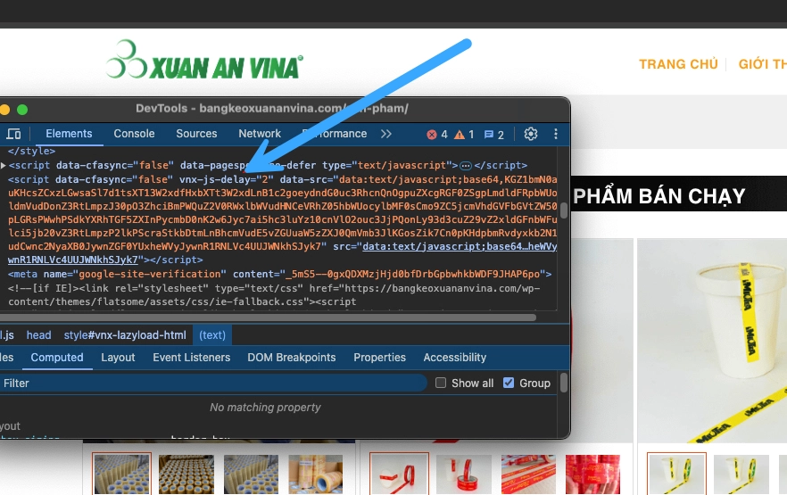 Tải trì hoãn JavaScript nặng và không quan trọng