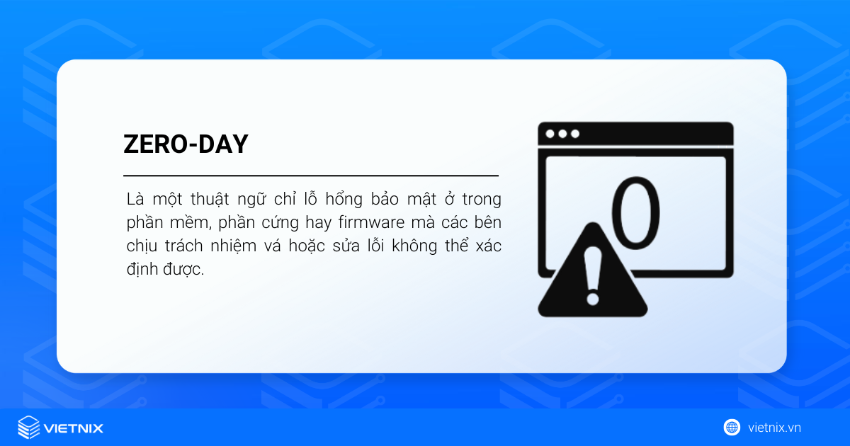 CVE là gì? Đặc điểm, lợi ích và ảnh hưởng của CVE đến thệ thống bảo mật 18 Zero-day là gì?