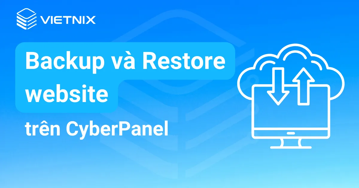 backup và restore website