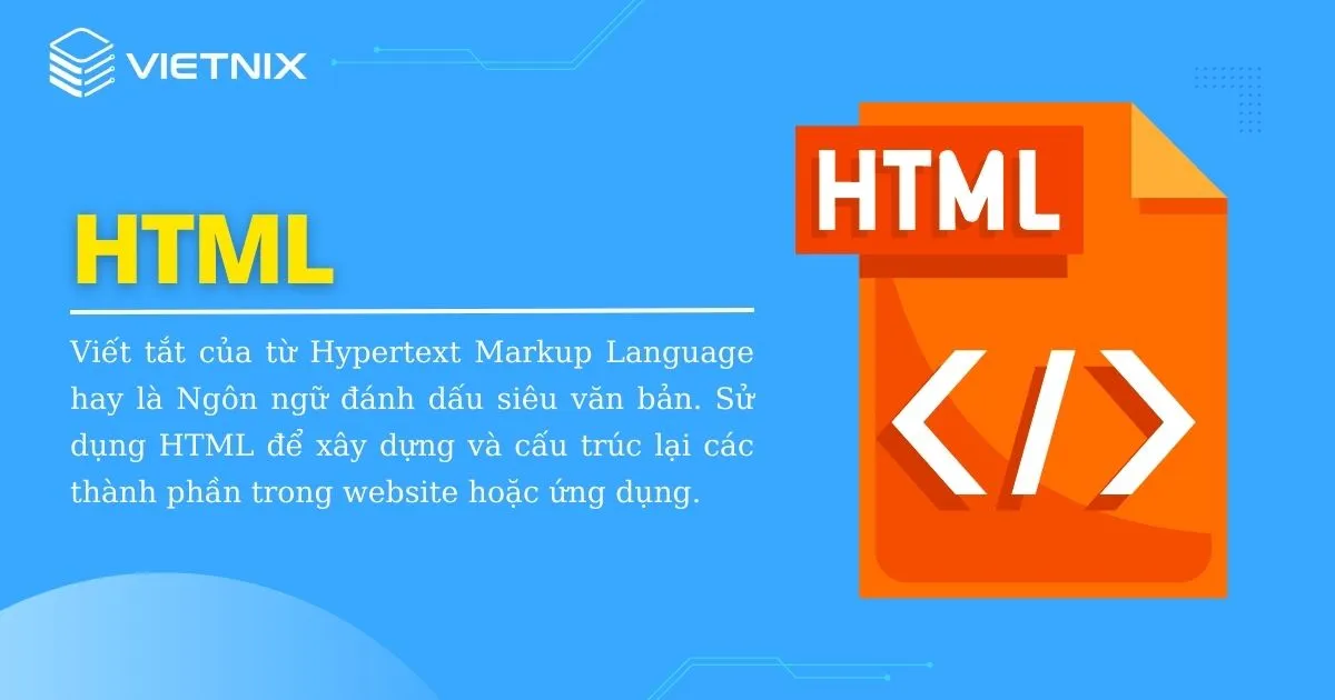 Dinh nghia html la gi