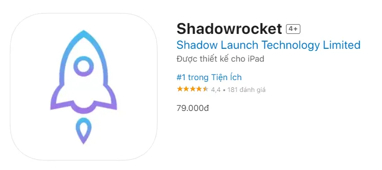 Tải Shadowrocket