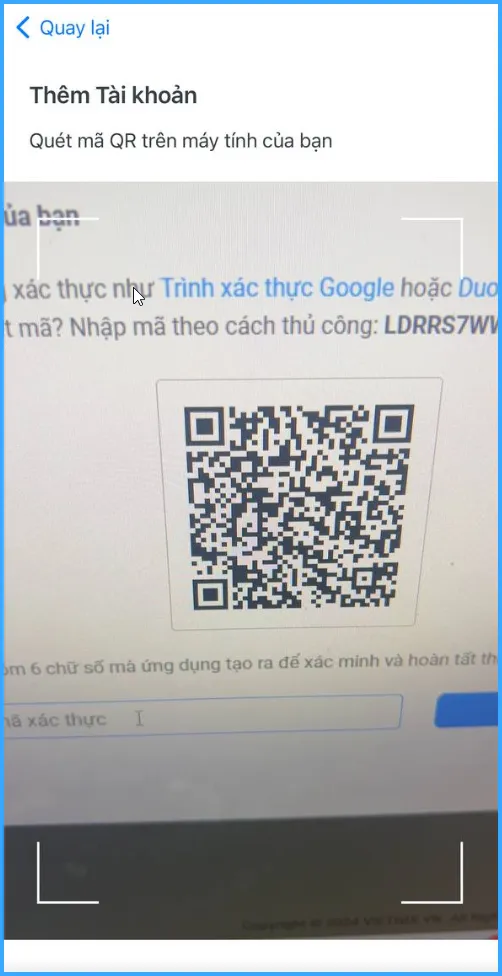 Quét mã QR